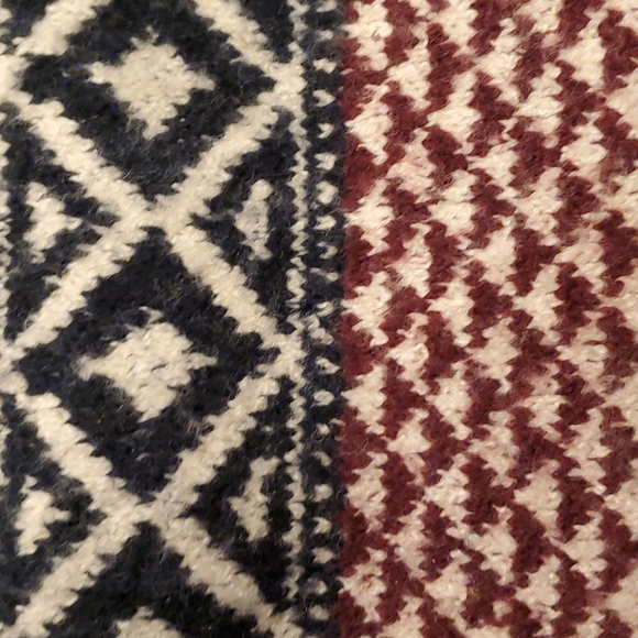 Women's Soft Joie Murette Fair Isle Diamond-pattern Sweater - size S - Picture 4 of 5